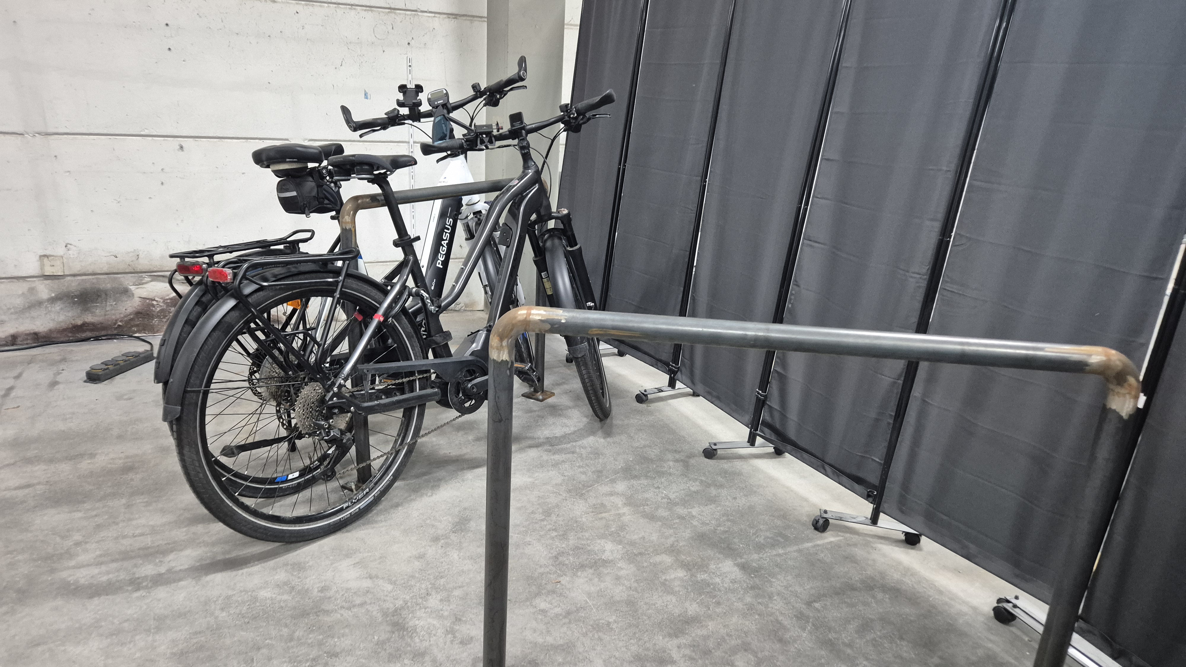 Fahrradgarage im FairSchlafen Boutique Hotel Neustadt in Holstein